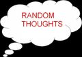 Random-thoughts Random-thoughts