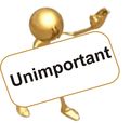Unimportant