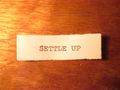 Settle up
