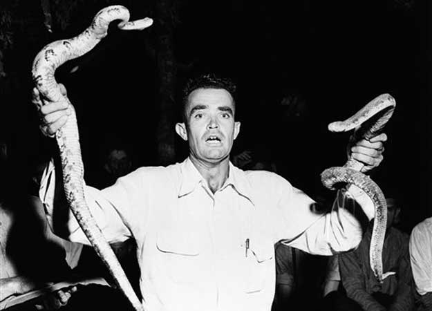 Snake-handler