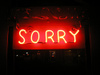 Sorry Sorry