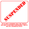 Suspended Suspended